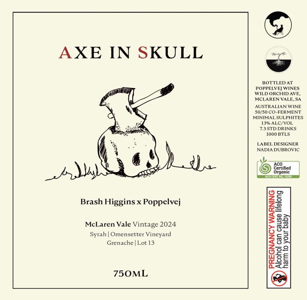 Axe in Skull Axe in Skull